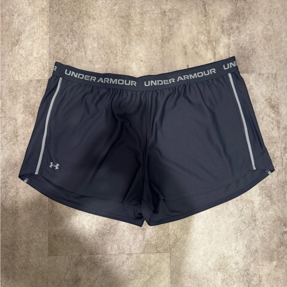 Under Armour Women's Dark Gray Athletic Shorts